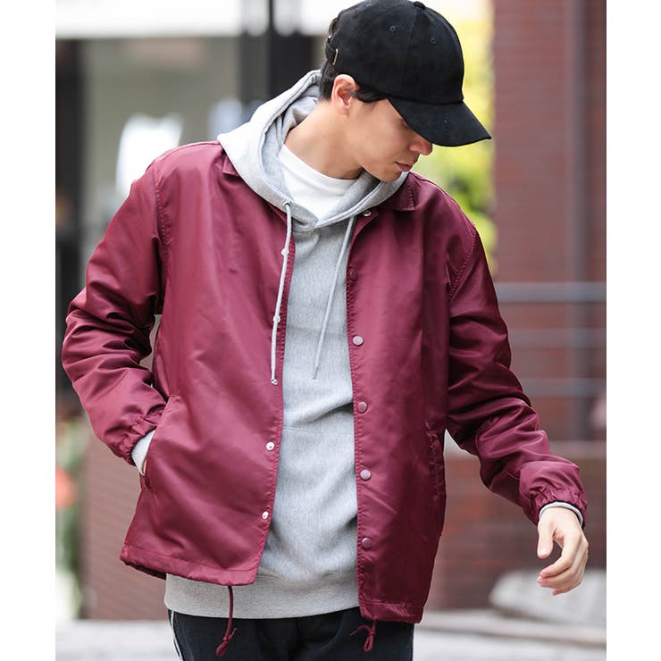 ナイロンコーチジャケット BV17AU10-M003[品番：WG010022851]｜WEGO
