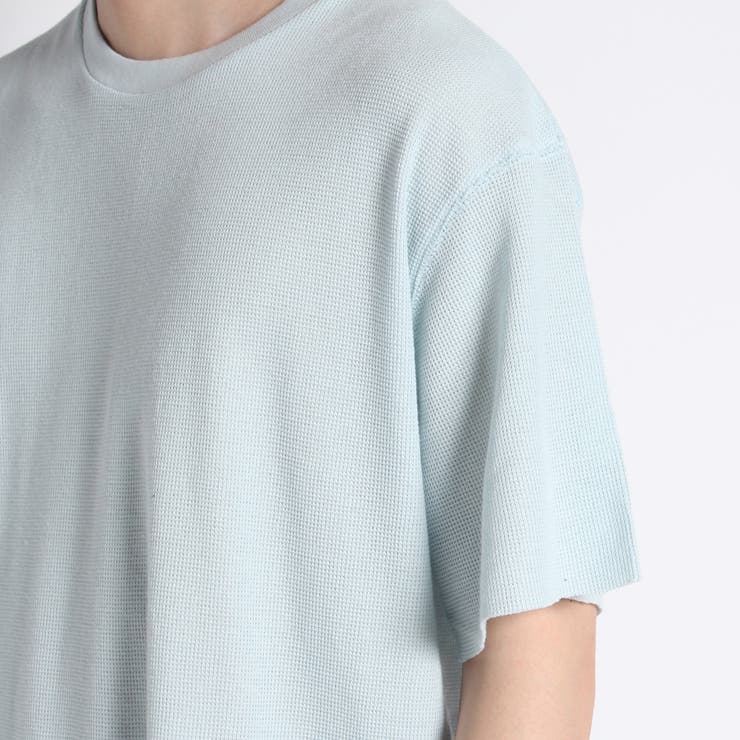 スラブワッフルラウンドカットソー BV17SM06-M005 | WEGO【MEN】 | 詳細画像5 