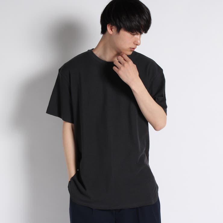 ブラックスミクロ | スラブワッフルラウンドカットソー BV17SM06-M005 | WEGO【MEN】