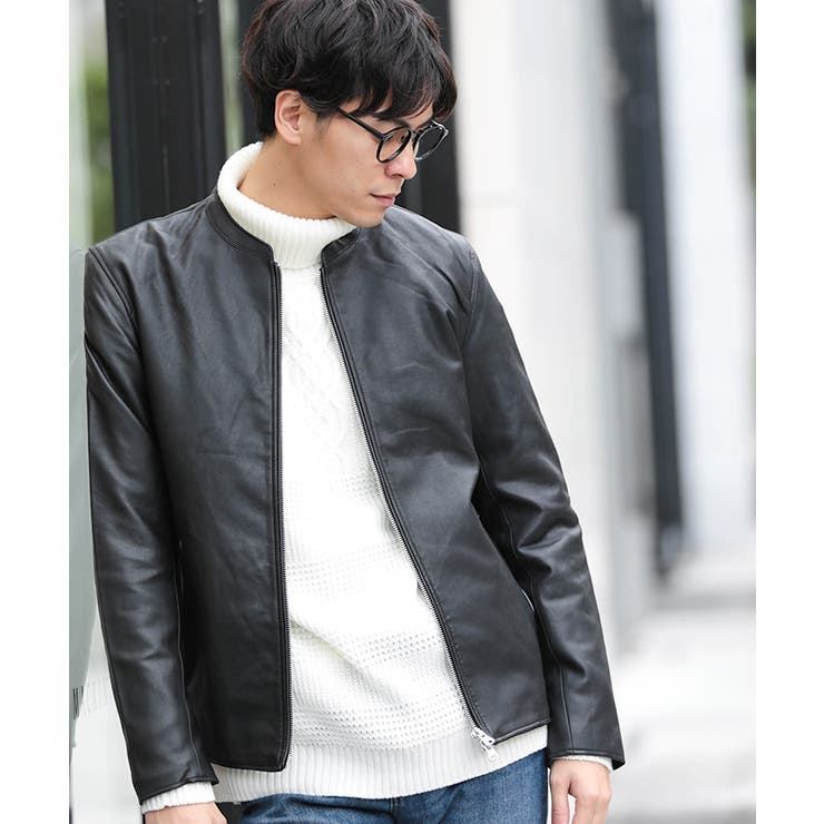 エコレザーシングルライダースジャケット Bv17wn10 M001 品番 Wg Wego Men ウィゴー のメンズ ファッション通販 Shoplist ショップリスト エコレザーシングルライダースジャケット Bv17wn10 M001 品番 Wg Wego Men ウィゴー のメンズ ファッション通販 Shoplist ショップリスト