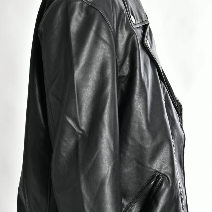 エコレザーダブルライダースジャケット BV17WN10-M002[品番