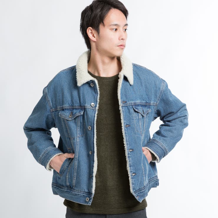 ボアデニムジャケット[品番：WG010025322]｜WEGO【MEN】（ウィゴー）の