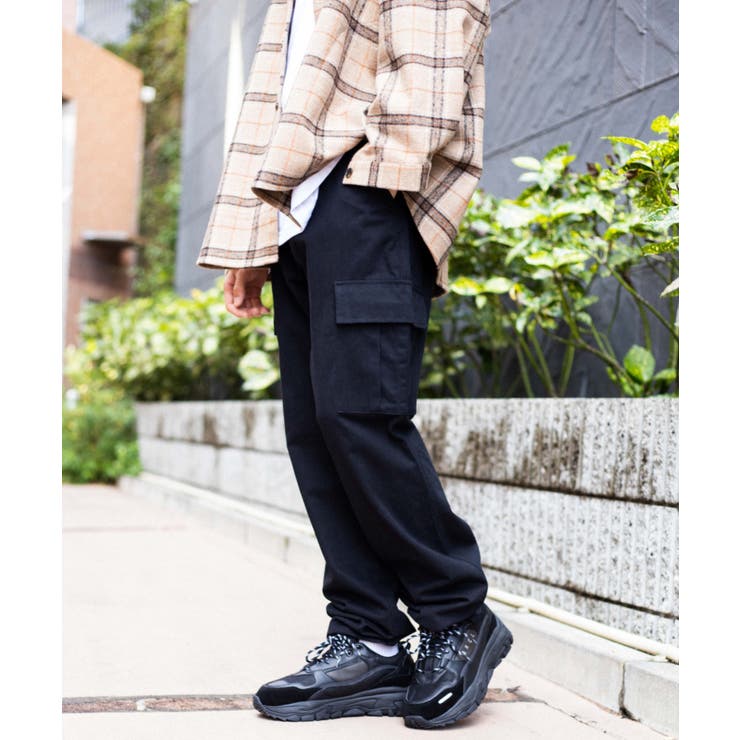 ワイドカーゴパンツ BV19AU08-M4681[品番：WG010069894]｜WEGO【MEN