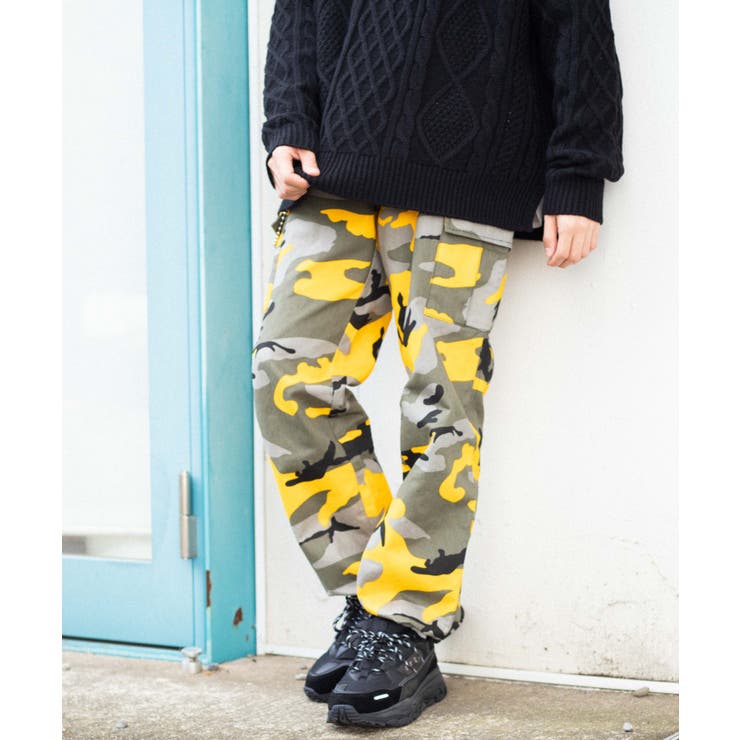 ワイドカーゴパンツ BV19AU08-M4681[品番：WG010069894]｜WEGO【MEN