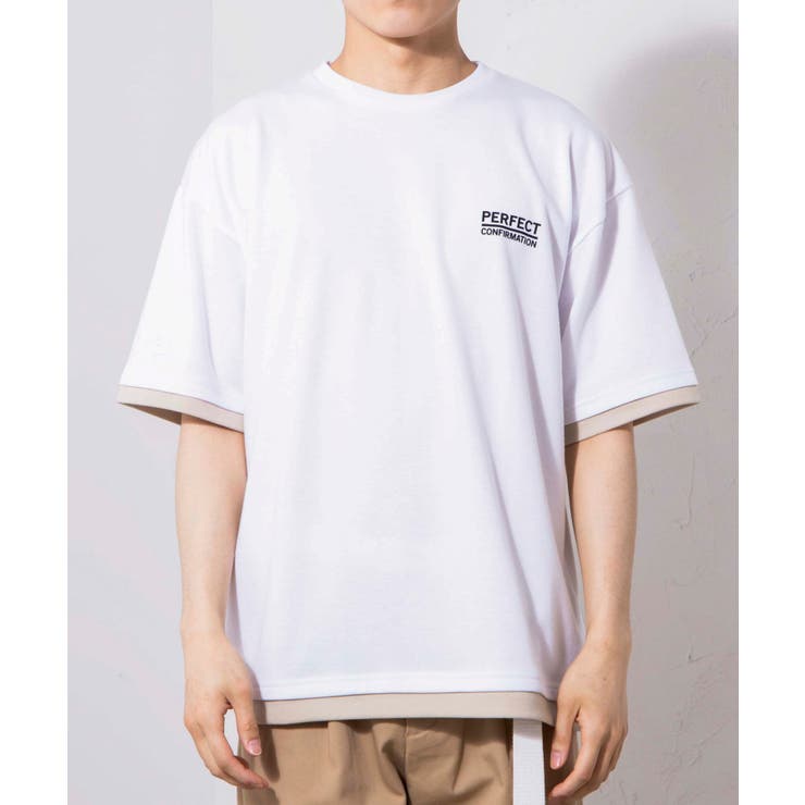 レイヤードロゴ5分袖BIGT BV20SM04-M2296 | WEGO【MEN】 | 詳細画像7 