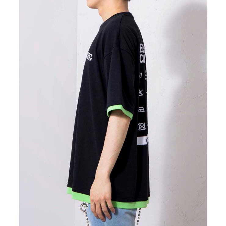 レイヤードロゴ5分袖BIGT BV20SM04-M2296 | WEGO【MEN】 | 詳細画像10 