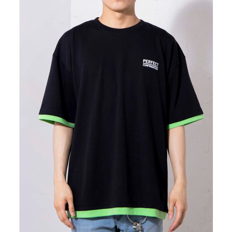 レイヤードロゴ5分袖BIGT BV20SM04-M2296 | WEGO【MEN】 | 詳細画像9 