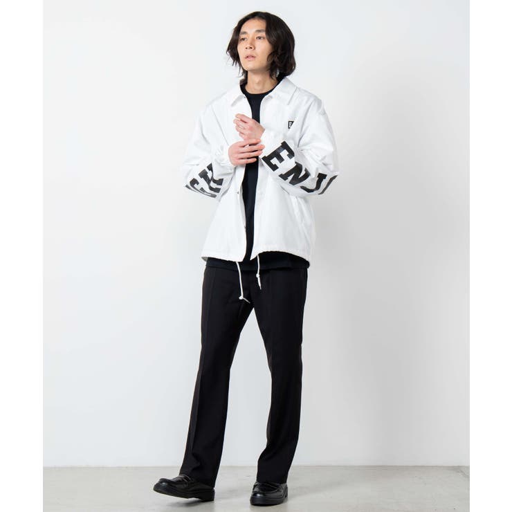 ラインステッチ バイカラー コーチジャケット 韓国 i2079 Needles／ニードルズからSide Line Coach Jacket(サイドライン