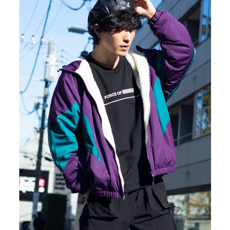 裏ボアフードブルゾン  BV20SP12-M7942[品番：WG010071618]｜WEGO【MEN】（ウィゴー）のメンズファッション通販｜SHOPLIST（ショップリスト）