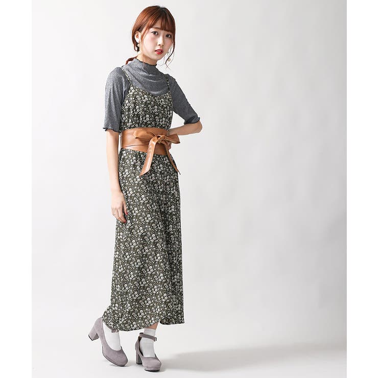 MUVEIL イチゴ柄 ロング丈 キャミワンピース 38 MUVEIL イチゴ柄 ロング丈 キャミワンピース 38 - メルカリ