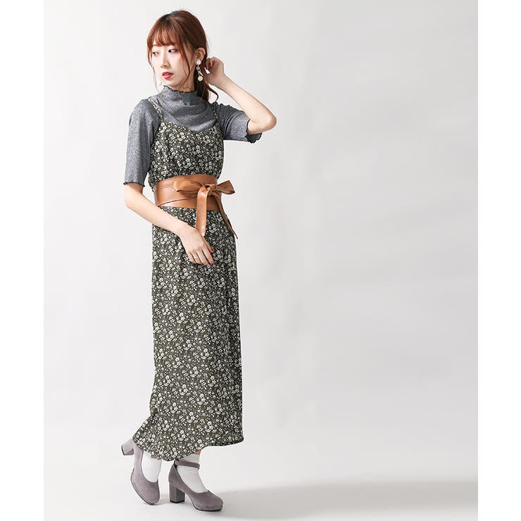 花柄ロングキャミワンピース 品番 Wg Wego Women ウィゴー のレディースファッション通販 Shoplist ショップリスト