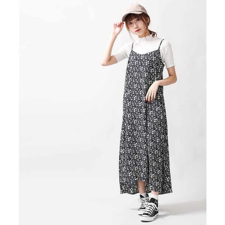 花柄ロングキャミワンピース 品番 Wg Wego Women ウィゴー のレディースファッション通販 Shoplist ショップリスト