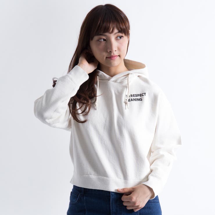 クロップドパーカー Di17sp03 L004 品番 Wg Wego Women ウィゴー のレディースファッション通販 Shoplist ショップリスト