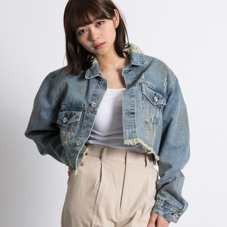 ショートgジャン Di17sp04 L003 品番 Wg Wego Women ウィゴー のレディースファッション通販 Shoplist ショップリスト