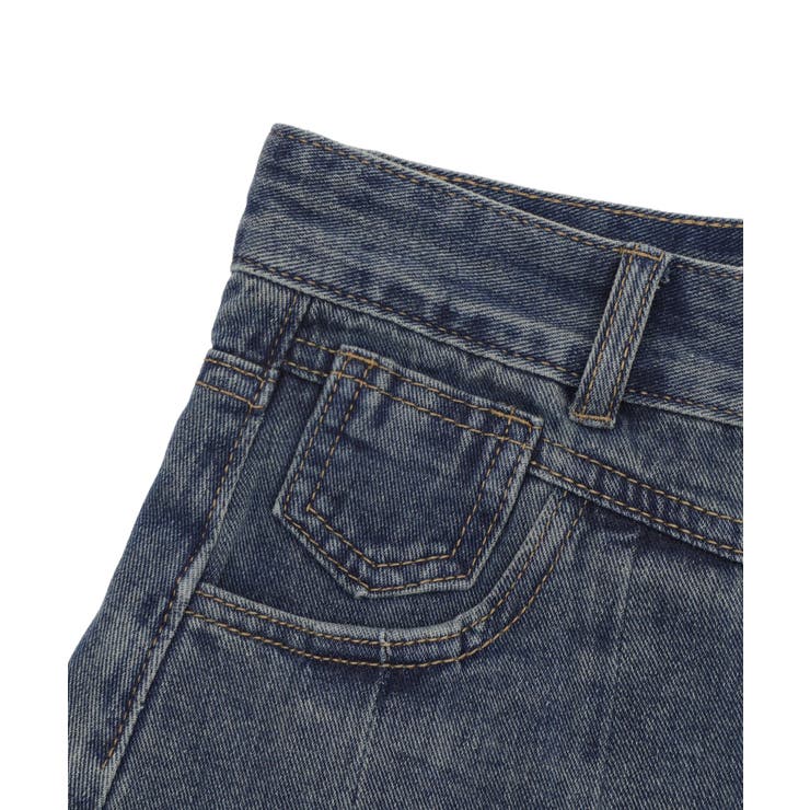 タックプリーツデニムミニスカパン | WEGO【WOMEN】 | 詳細画像5 