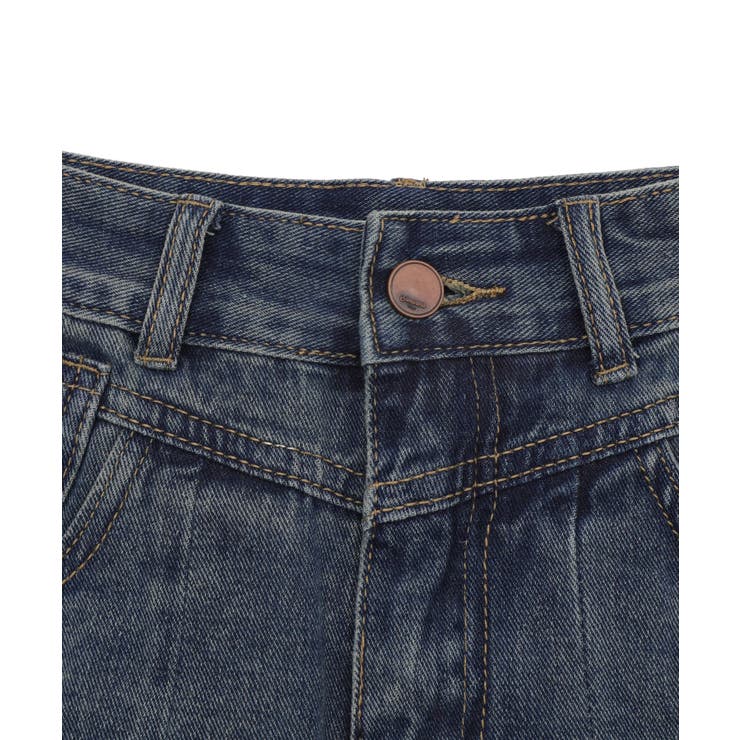 タックプリーツデニムミニスカパン | WEGO【WOMEN】 | 詳細画像6 