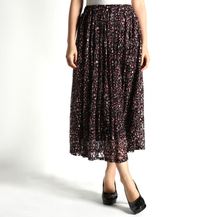 低身長向け レースプリントスカート 品番 Wg Wego Women ウィゴー のレディースファッション通販 Shoplist ショップリスト