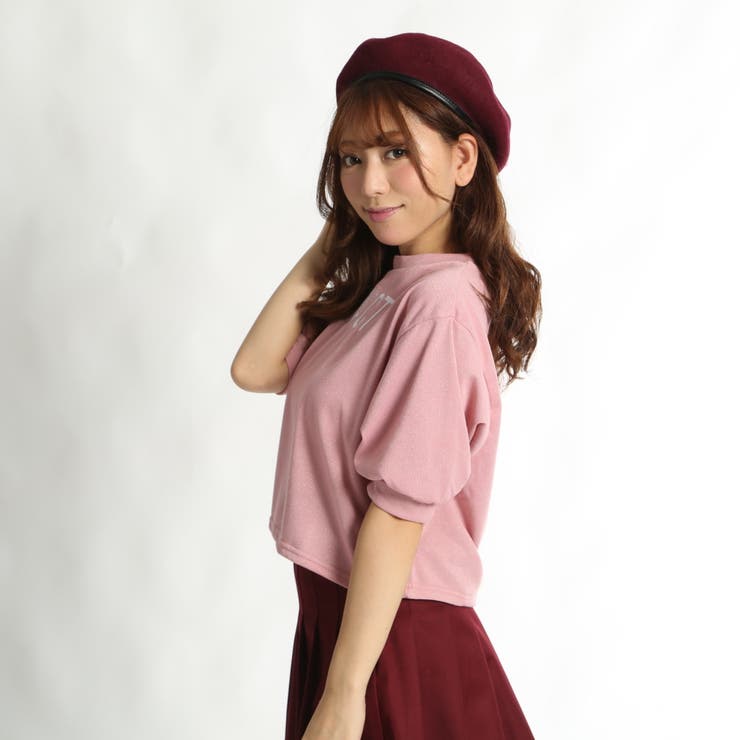 低身長向け】パイピングベレー帽 DU17AW09-LG0002[品番