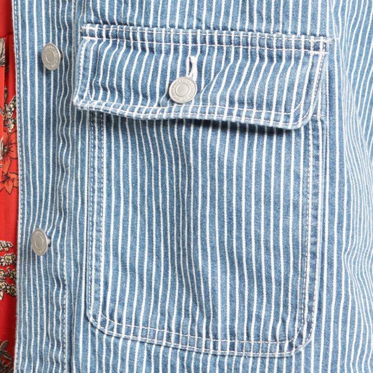 ヒッコリーデニム美品値下げしました。 良品□DIESEL□RELAXED BOYFRIEND□ヒッコリー 切替 デニム