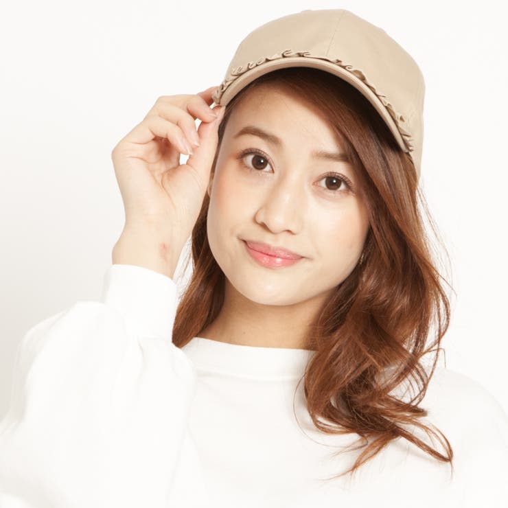低身長向け】フリルツイルキャップ DU18SP03-LG0002[品番：WG010028527