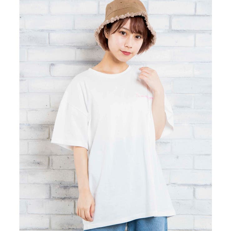 低身長向け Morae Big Tシャツ 品番 Wg Wego Women ウィゴー のレディース ファッション通販 Shoplist ショップリスト