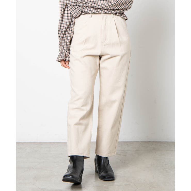 低身長向け プレーンワイドテーパードパンツ 品番 Wg Wego Women ウィゴー のレディース ファッション通販 Shoplist ショップリスト