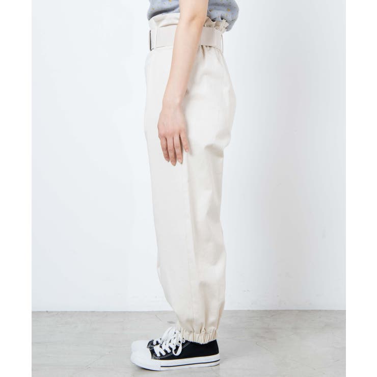 低身長向け ベルト付きハイウエストパンツ 品番 Wg010079890 Wego Women ウィゴー のレディースファッション通販 Shoplist ショップリスト