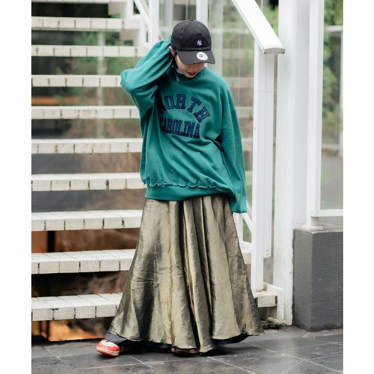 Dukkah/デュカ】オーバーサイズスウェット 韓国 韓国ファッション[品番