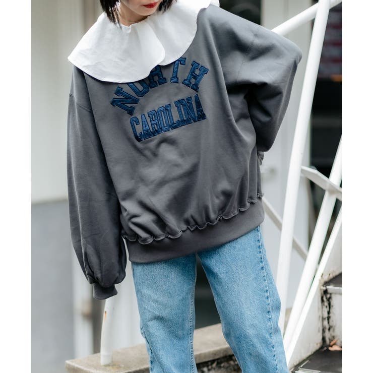 【Dukkah/デュカ】オーバーサイズスウェット 韓国  韓国ファッション[品番：WG010083739]｜WEGO【WOMEN】（ウィゴー）のレディースファッション通販｜SHOPLIST（ショップリスト）