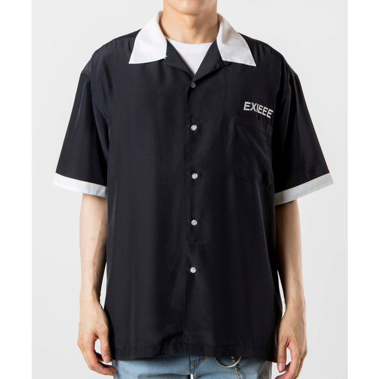 RNA レディース　ボーリングシャツ　Mサイズ black EXIEEE】ボーリングシャツ[品番：WG010075083]｜WEGO【WOMEN