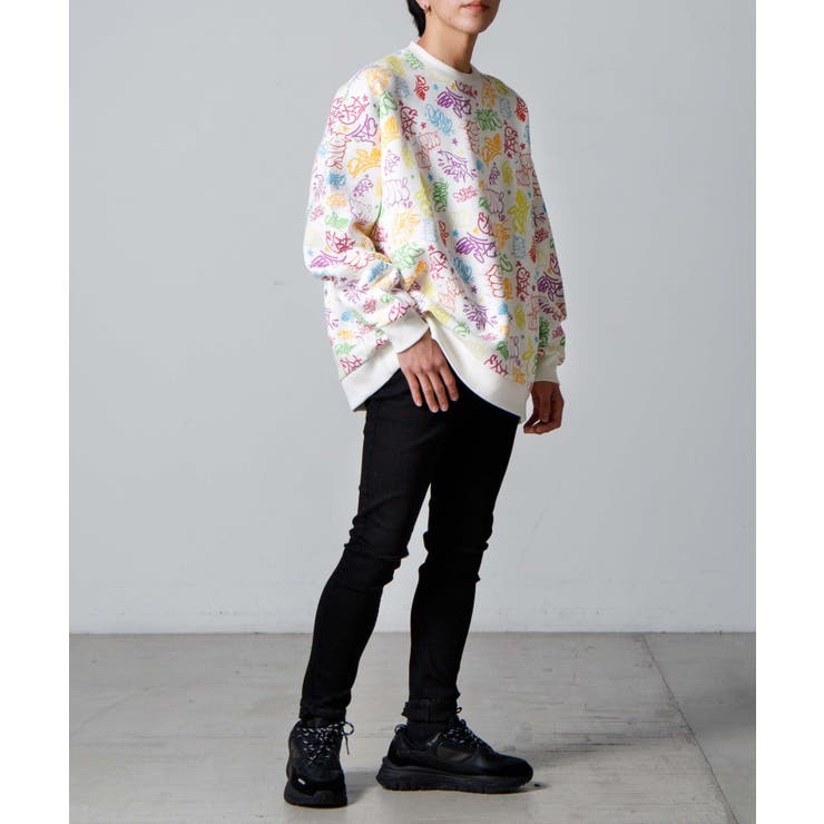 EXIEEE】EXIEEEマルチ総柄プルオーバー[品番：WG010078342]｜WEGO 