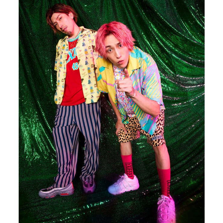 お得なセール情報 EXIEEE】アロハシャツ(S)[品番：WG010075084]｜WEGO【WOMEN タレント・お笑い芸人