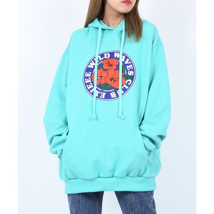 Exieee サーフロゴプリントパーカー 品番 Wg Wego Women ウィゴー のレディースファッション通販 Shoplist ショップリスト