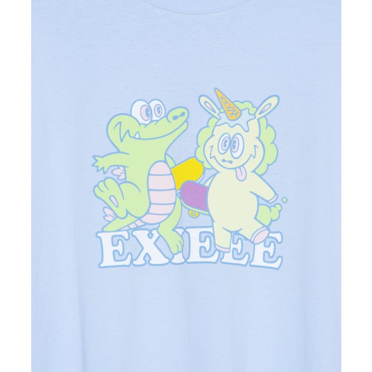 Exieee キャラ ロゴプリントt 品番 Wg Wego Women ウィゴー のレディースファッション通販 Shoplist ショップリスト