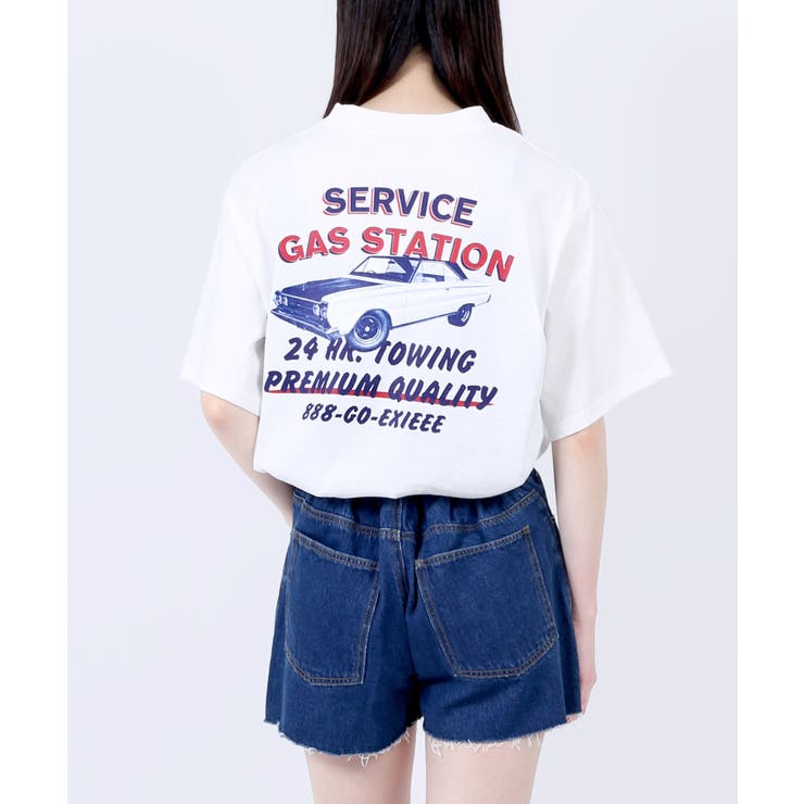 ホワイト | 【EXIEEE】GAS STATIONポケT | WEGO【WOMEN】
