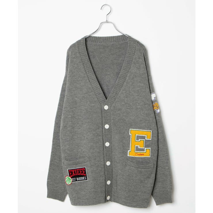 【EXIEEE】レタードカーディガン[品番：WG010083811]｜WEGO【WOMEN】（ウィゴー）のレディースファッション通販｜SHOPLIST（ショップリスト）