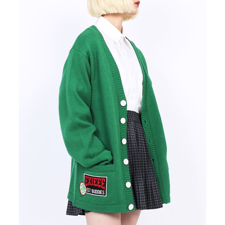 【EXIEEE】レタードカーディガン[品番：WG010083811]｜WEGO【WOMEN】（ウィゴー）のレディースファッション通販｜SHOPLIST（ショップリスト）