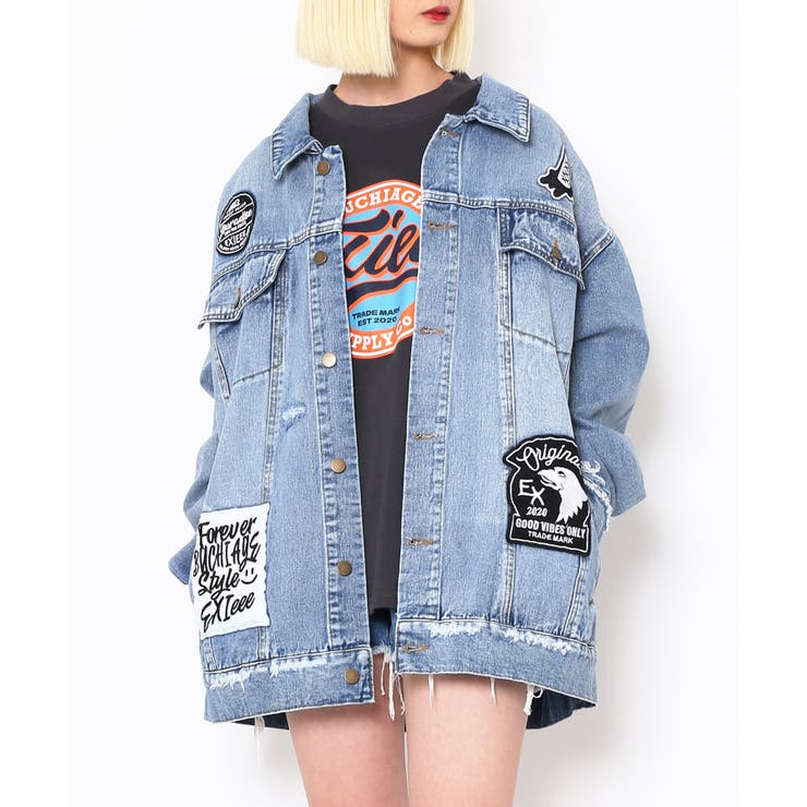 EXIEEE】ワッペンデニムジャケット[品番：WG010083950]｜WEGO【WOMEN