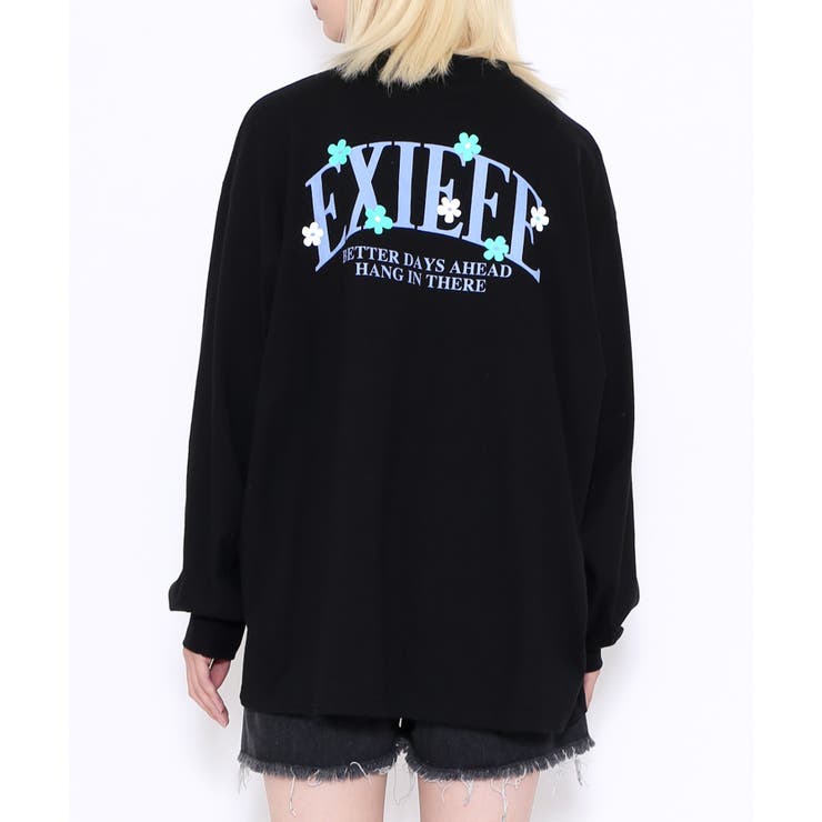 フラワーロゴロンT EXIEEE イグジー[品番：WG010088807]｜WEGO