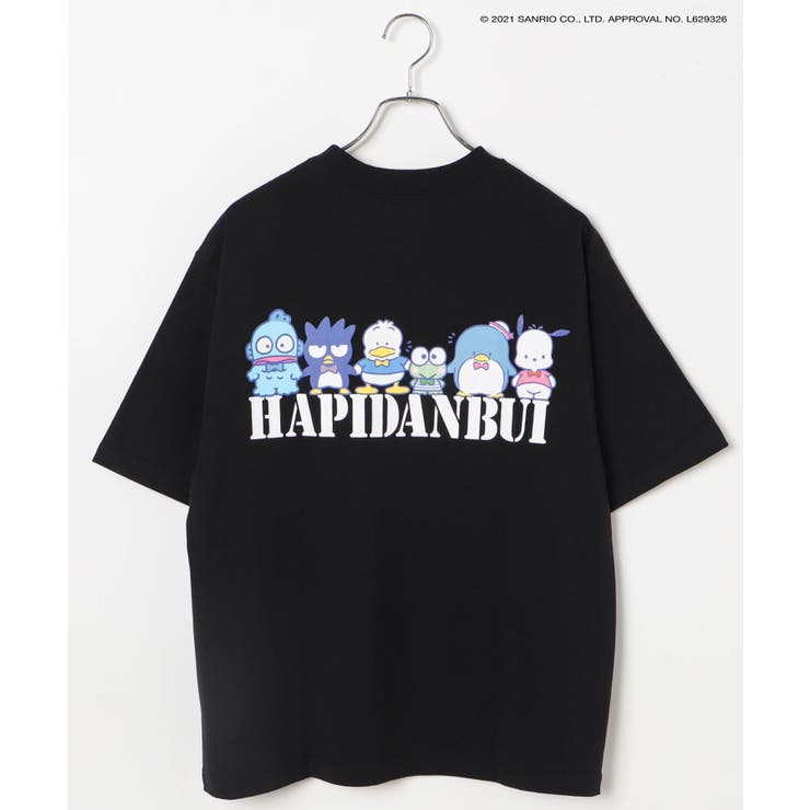 【EXIEEE】サンリオキャラクターズコラボはぴだんぶいロゴTシャツ[品番：WG010082285]｜WEGO【WOMEN】（ウィゴー）のレディースファッション通販｜SHOPLIST（ショップリスト）