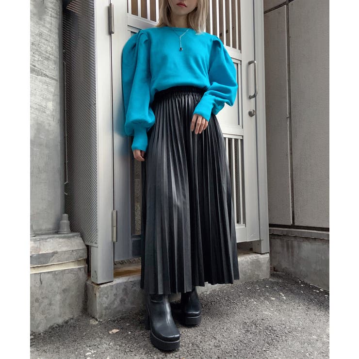 【Figments】コンシャススリーブニット | WEGO【WOMEN】 | 詳細画像1 