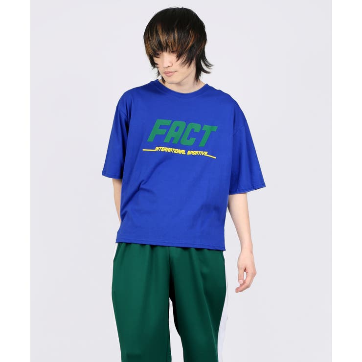 FACT Tシャツ Lサイズ クリーム色 【公式通販】