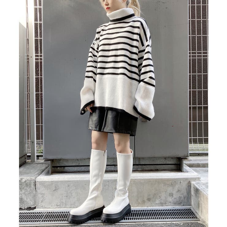 Figments】フィットロングブーツ[品番：WG010082788]｜WEGO【WOMEN