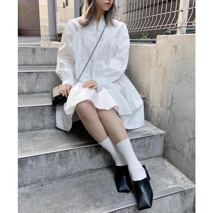 Figments ティアードワンピース 品番 Wg Wego Women ウィゴー のレディースファッション通販 Shoplist ショップリスト