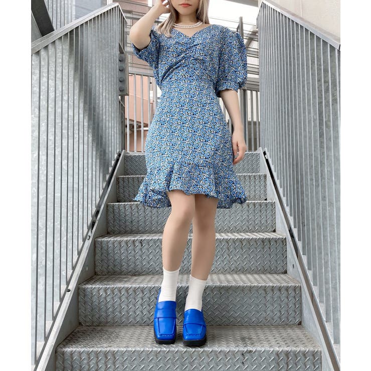 Figments 花柄ミニワンピース 品番 Wg Wego Women ウィゴー のレディースファッション通販 Shoplist ショップリスト