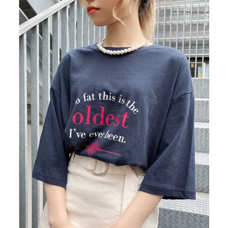 【Figments】oldsetロゴT | WEGO【WOMEN】 | 詳細画像1 
