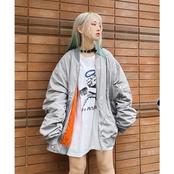 オーバーボンバージャケット 韓国 韓国ファッション