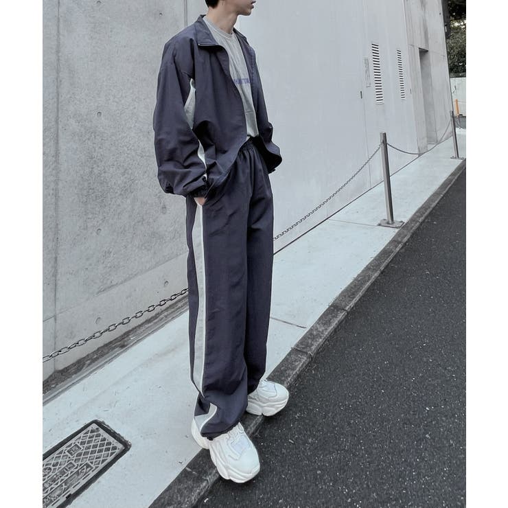 ラージトラックパンツ 韓国 韓国ファッション[品番：WG010086211