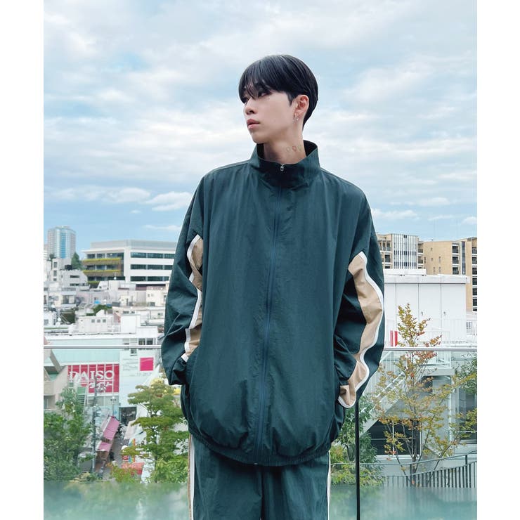 オーバートラックジャケット 韓国 韓国ファッション[品番：WG010086116 ...