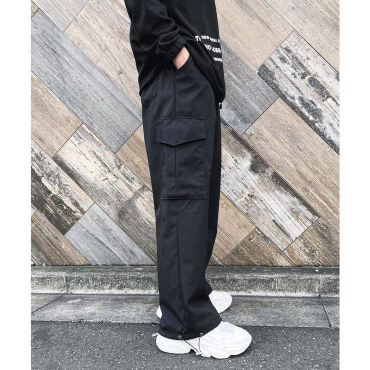 ナイロンカーゴパンツ 韓国  韓国ファッション[品番：WG010085940]｜WEGO【WOMEN】（ウィゴー）のレディースファッション通販｜SHOPLIST（ショップリスト）